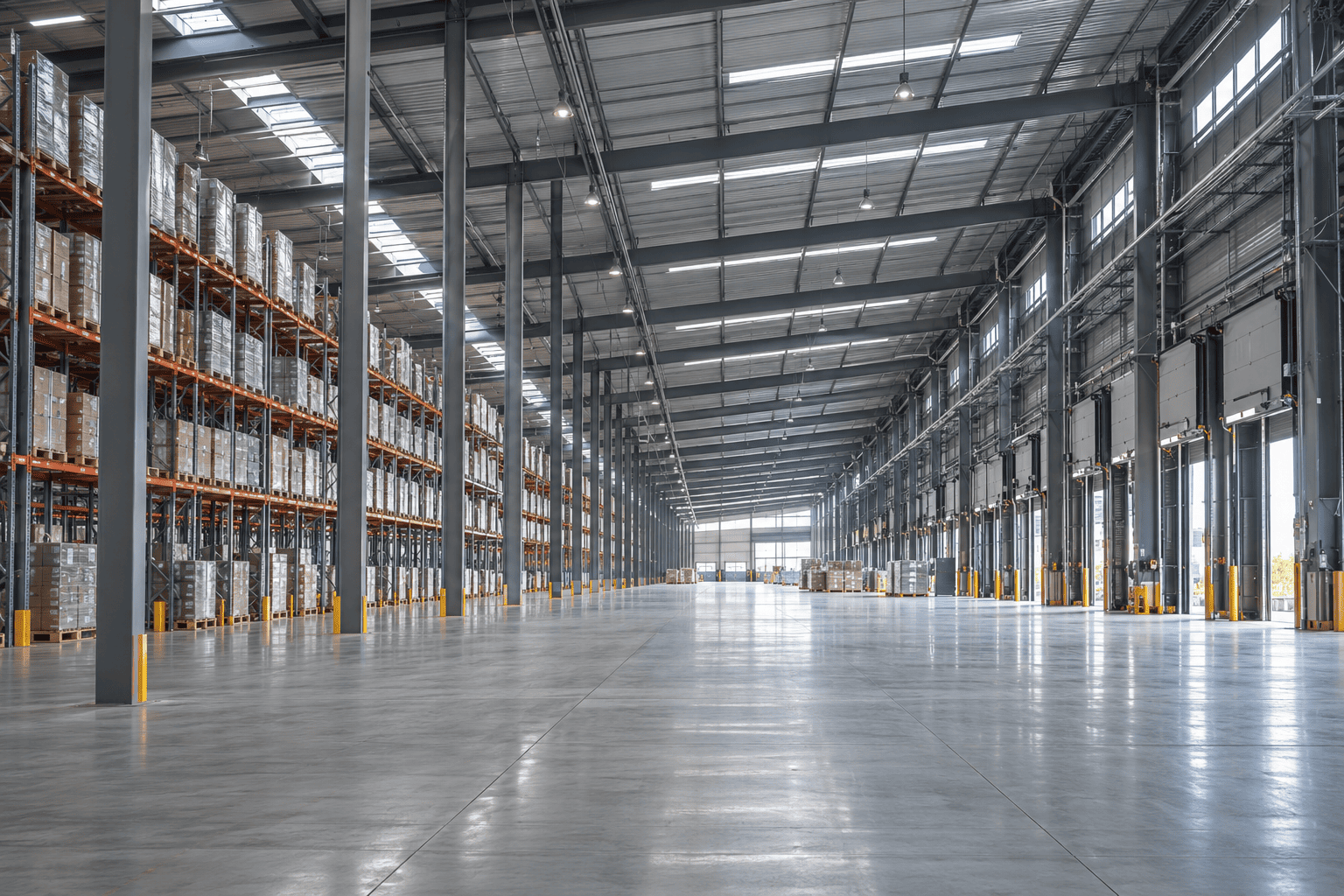 Warehouse interior